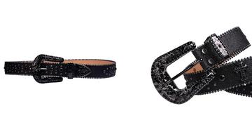 Western Meets Glitz: Styling Rhinestone Belts the Dollycore Way