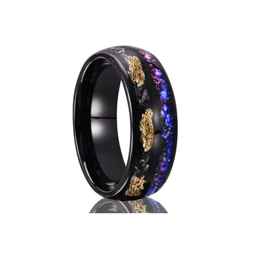 8MM Tungsten Carbide Stylish Men’s Ring-Tungsten Ring-The Rhinestone Belts