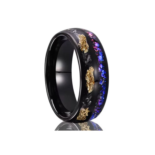 8MM Tungsten Carbide Stylish Men’s Ring-Tungsten Ring-The Rhinestone Belts