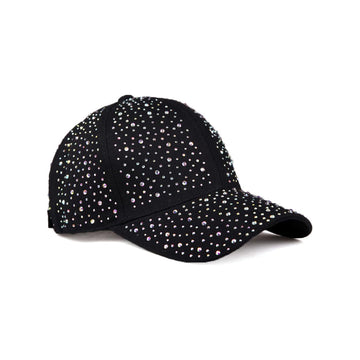 Multi Studded Rhinestone Cap-Caps-The Rhinestone Belts