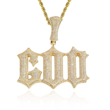 Iced Out Hiphop CZ Personalized Name Necklace