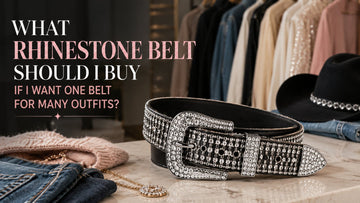 Rhinestone belt for many outfits