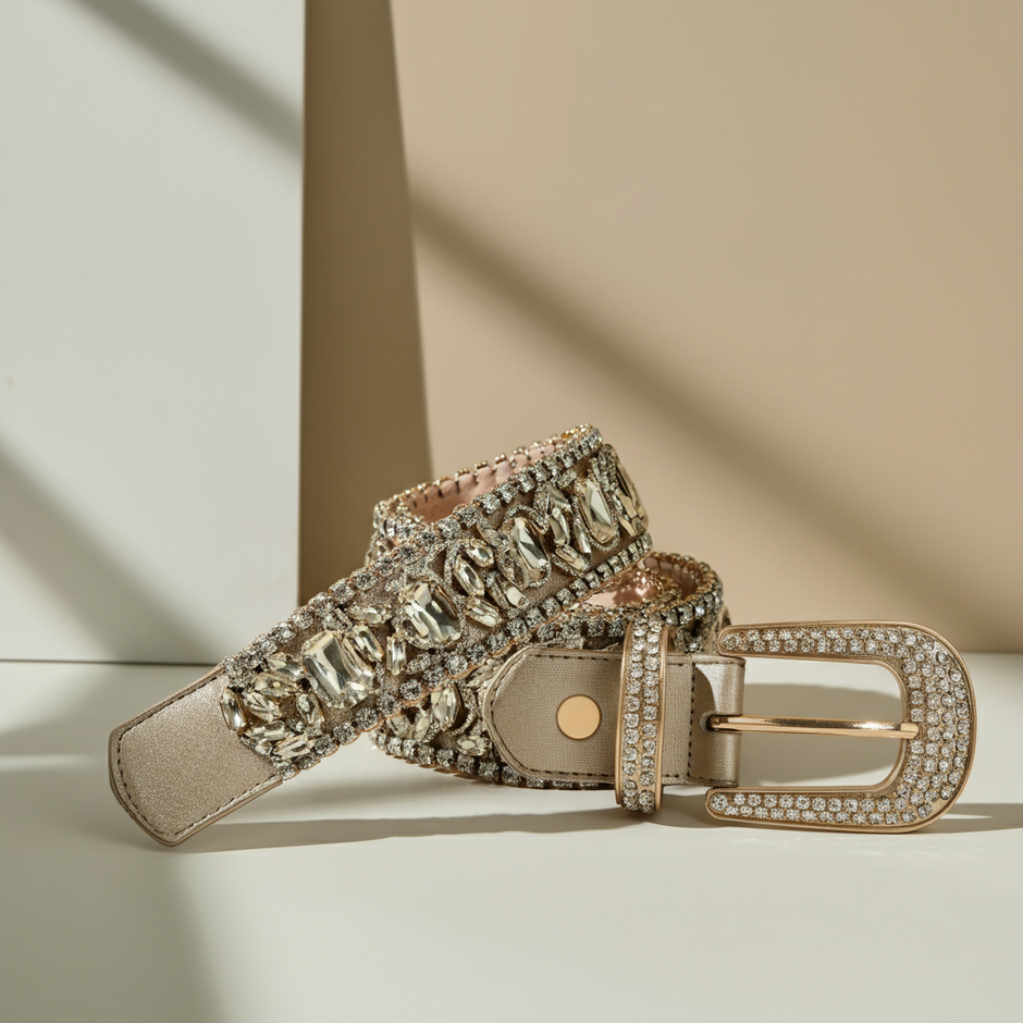 Affordable Rhinestone Belts That Look Expensive | Shop Now