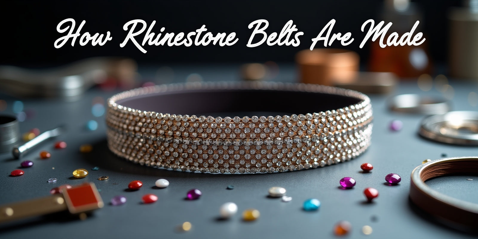 Belts Rhinstone How Rhinestone Belts Are Made – Sparkle Meets Craft