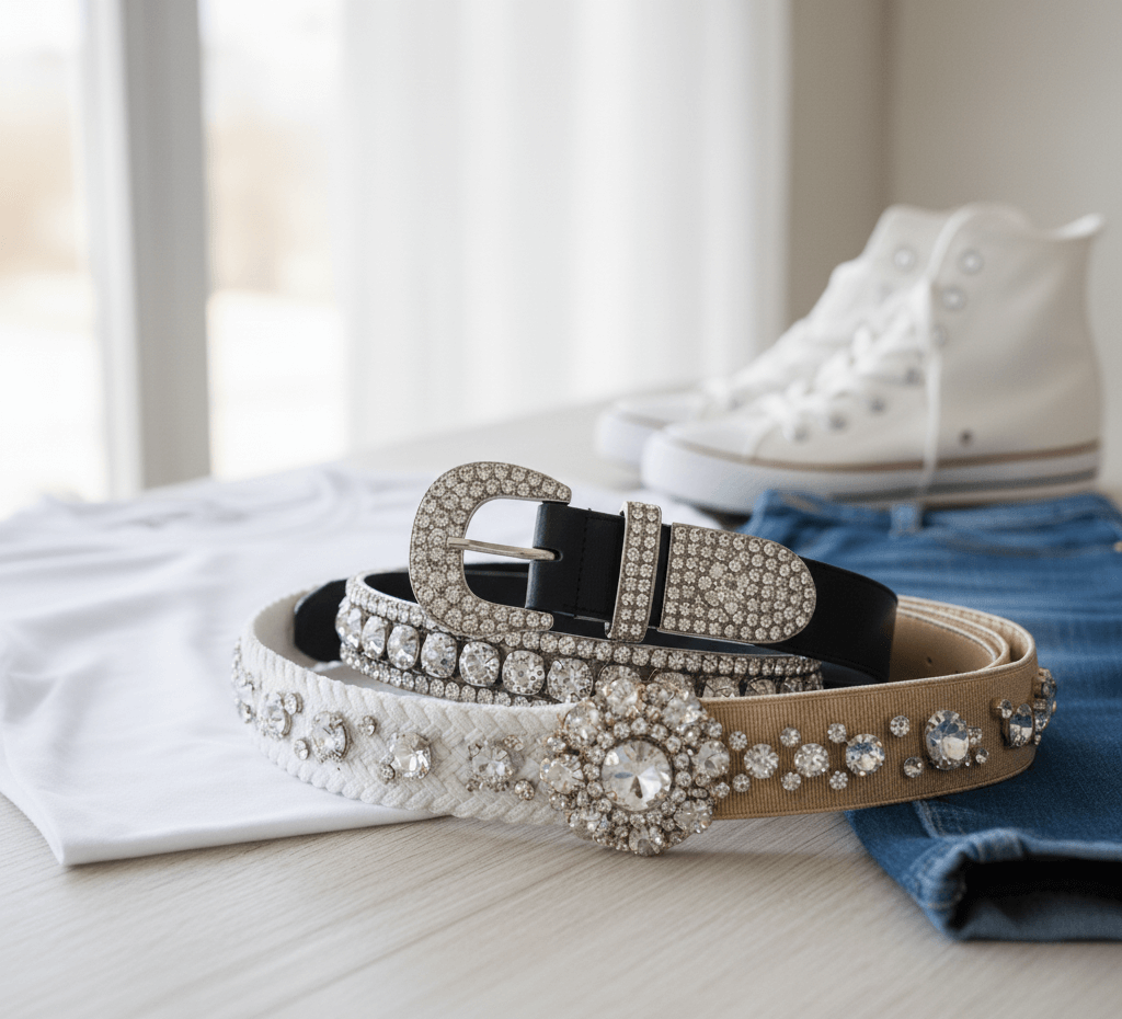 Best Rhinestone Belts to Elevate a Simple Outfit