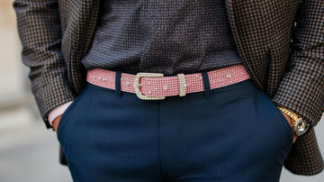 Can Men Wear Pink Rhinestone Belts? Yes, and Here's How