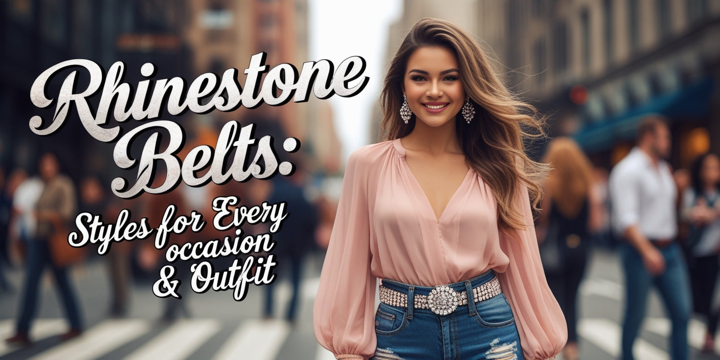Rhinestone Belts: Styles for Every Occasion & Outfit