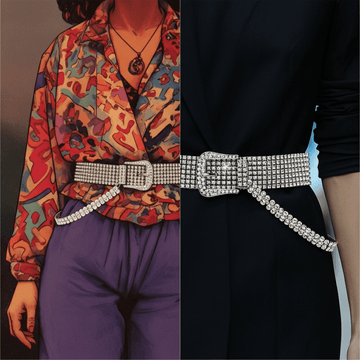 Rhinestone Belts in Y2K Fashion: Then vs Now