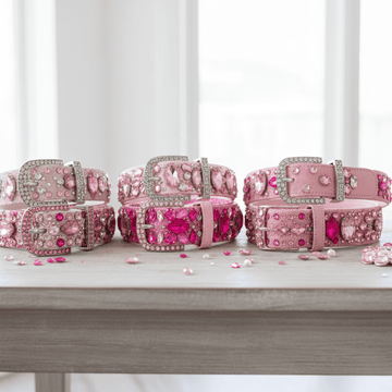 Best Pink Rhinestone Belts for Color Pop