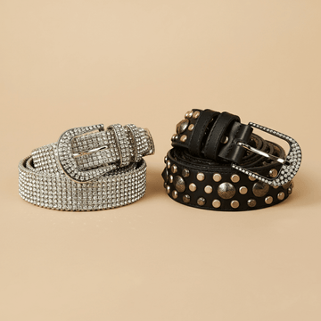 Rhinestone Belt vs Studded Belt – Which Should You Buy?