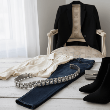 What to Wear with a Rhinestone Belt?