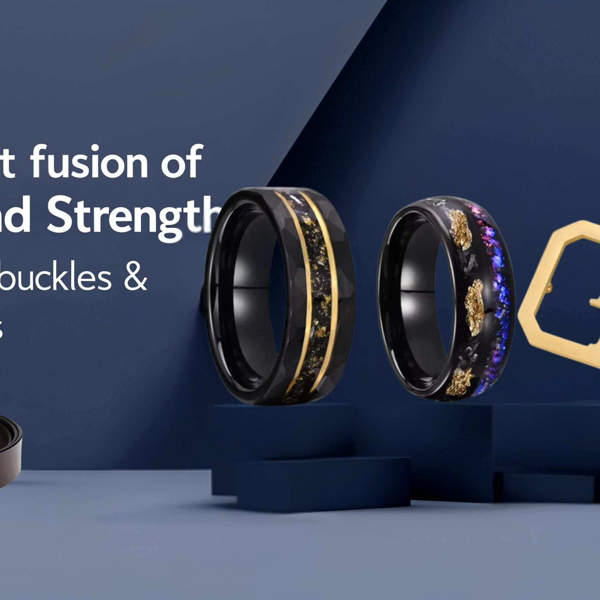 Tungsten Rings & Custom Belt Buckles: Style Meets Strength