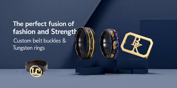 Tungsten Rings & Custom Belt Buckles: Style Meets Strength