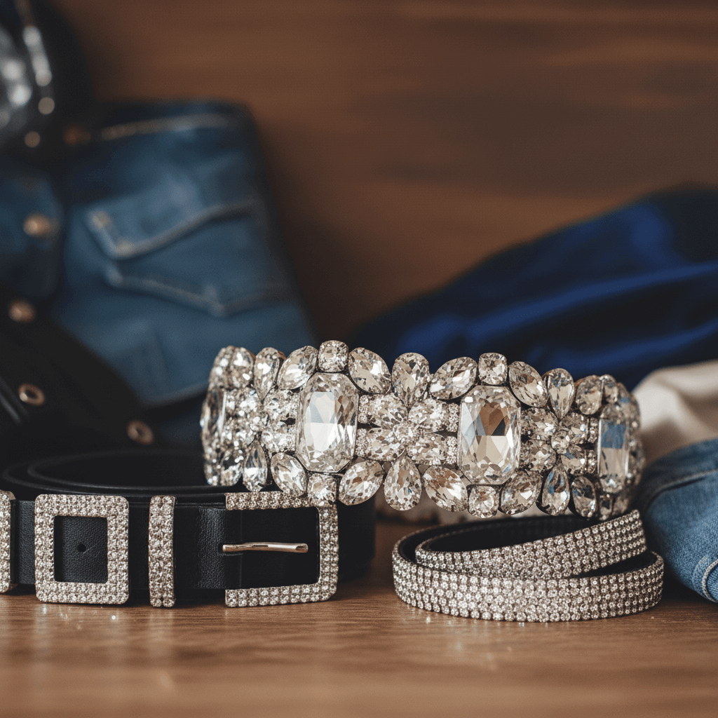 Why Every Wardrobe Needs a Rhinestone Belt