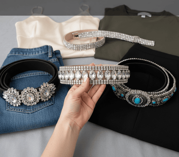 How to Pick a Rhinestone Belt That Matches Your Wardrobe