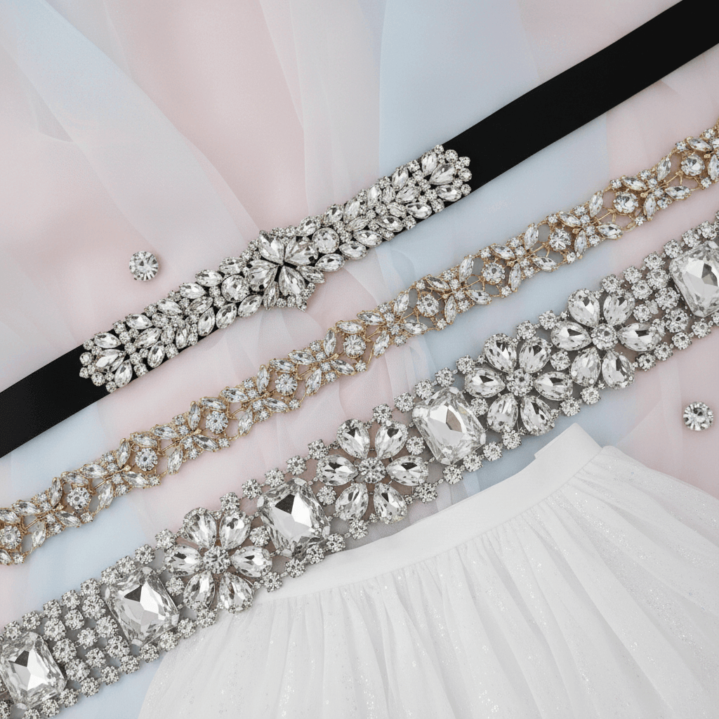 Belts Rhinstone Best Rhinestone Belts for Prom Outfits | Standout Styles for Prom