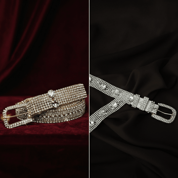 Designer Rhinestone Belts vs Budget Alternatives