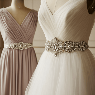 Best Rhinestone Belts for Bridal or Bridesmaid Dresses