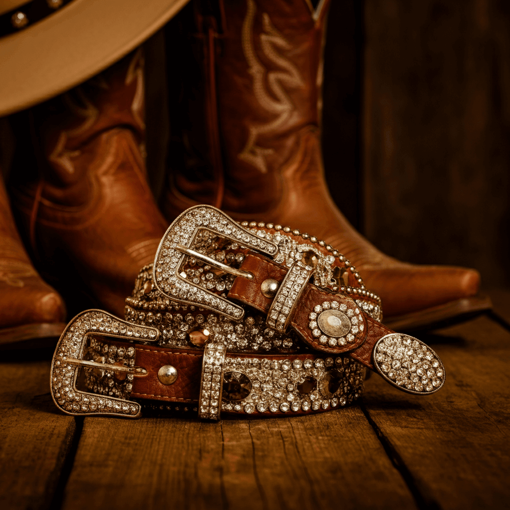 Best Rhinestone Belts for Country Concert Looks