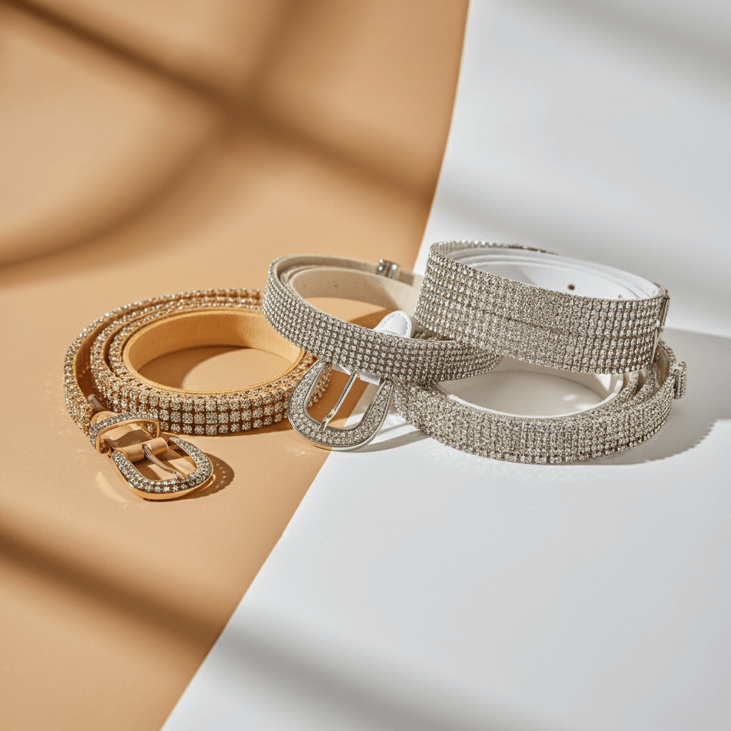 Best Wide Rhinestone Belts for Statement Styling