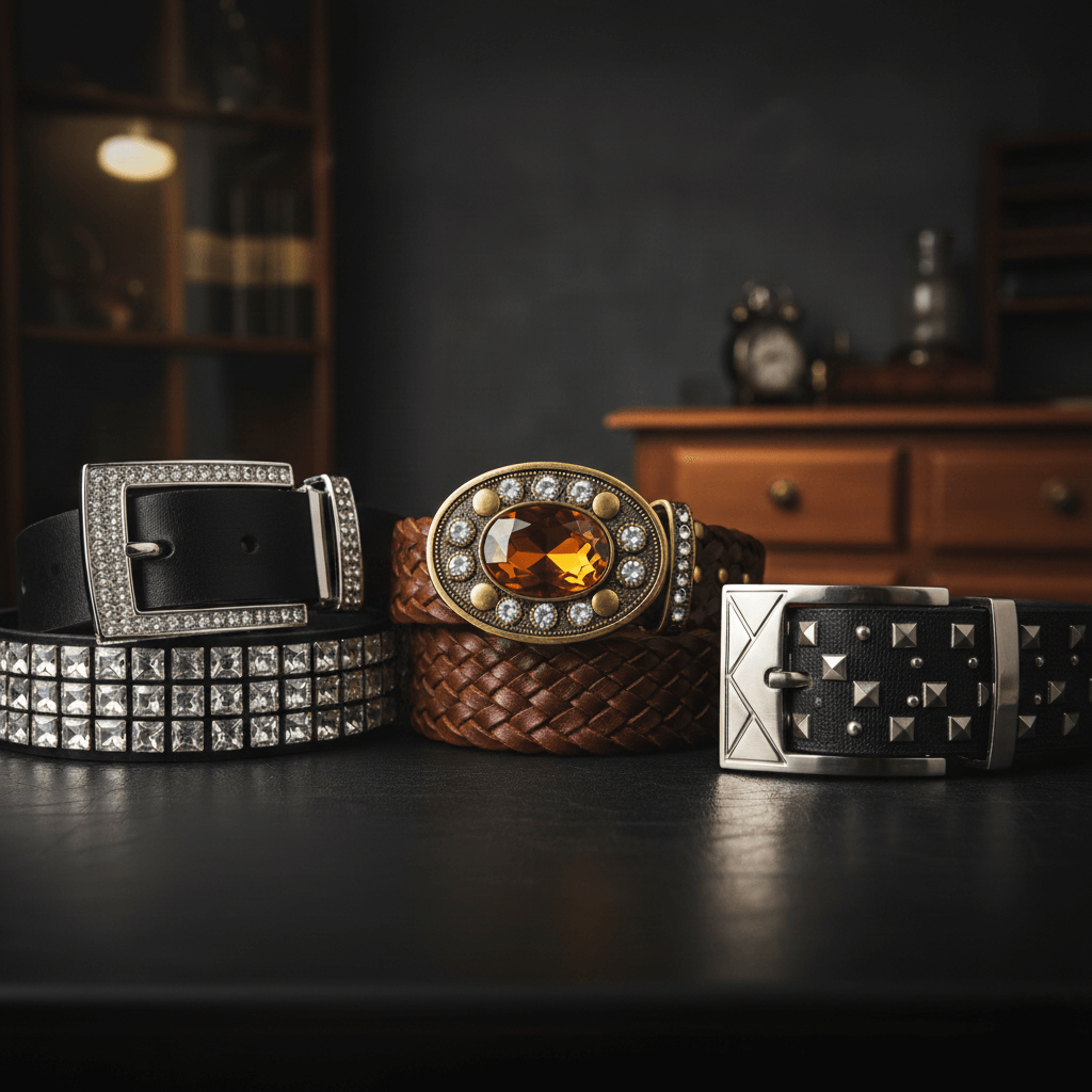 Best Rhinestone Belts for Men