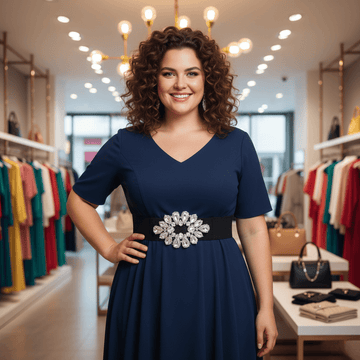 Best Plus-Size Rhinestone Belt