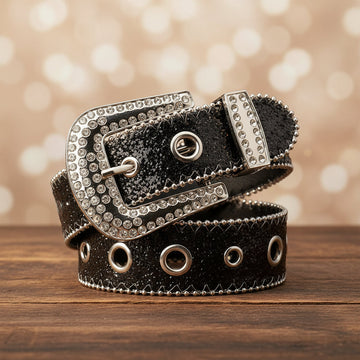 Men's Rhinestone Belt
