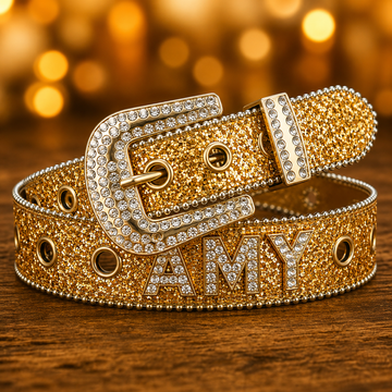 Gold Custom Belt Buckle