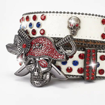 Pirate Crystal Diamond Belts