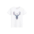 Markhor Print Rhinestone T-shirt-T-shirts-The Rhinestone Belts