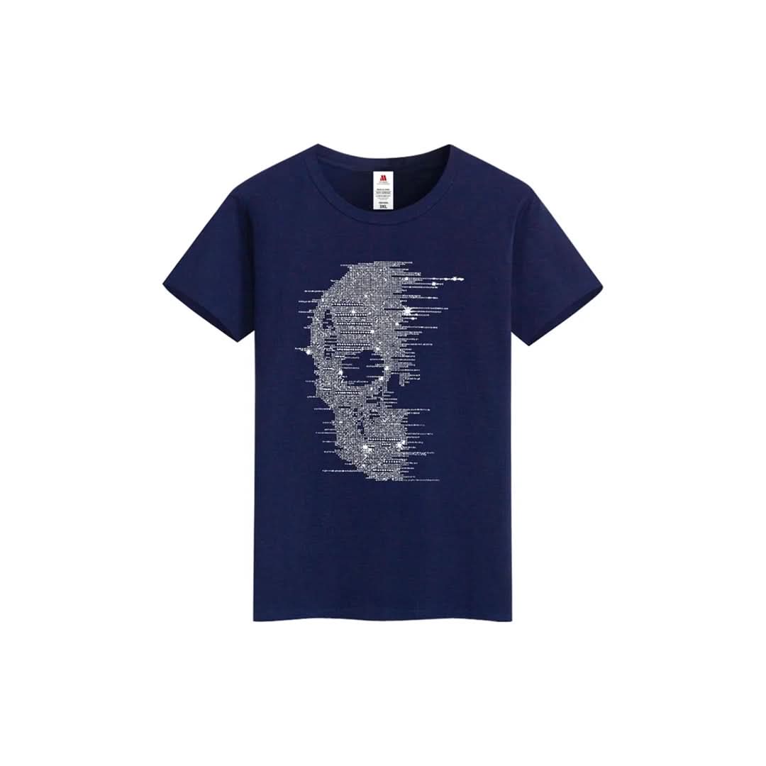 Bling Skull Rhinestone T-shirt-T-shirts-The Rhinestone Belts