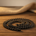 13MM Full Iced Out Black Rhinestone Cuban Chain