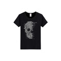 Bling Skull Rhinestone T-shirt-T-shirts-The Rhinestone Belts