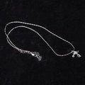 Elegant Rhinestone Infinity Cross Pendant Necklace-Rhinestone Cross Pendants-The Rhinestone Belts