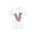 Eagle Print Rhinestone T-shirt-T-shirts-The Rhinestone Belts