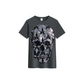 Shiny Rhinestone Skull T-shirt-T-shirts-The Rhinestone Belts