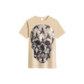 Shiny Rhinestone Skull T-shirt-T-shirts-The Rhinestone Belts