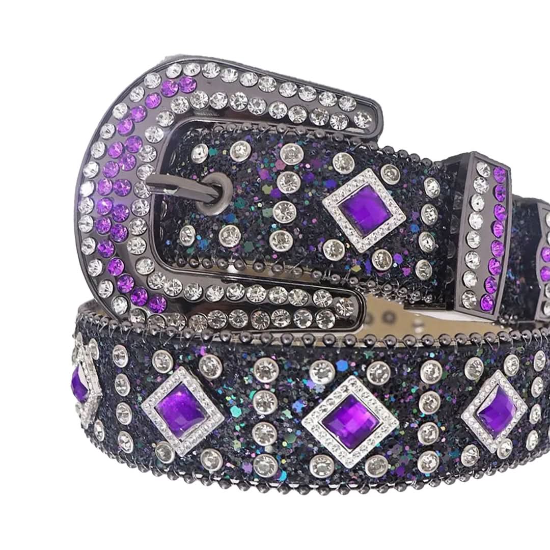Shop Rhinestone Belts & Custom Buckles | Sparkle in Style