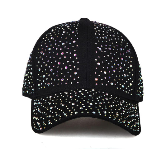 Multi Studded Rhinestone Cap-Caps-The Rhinestone Belts