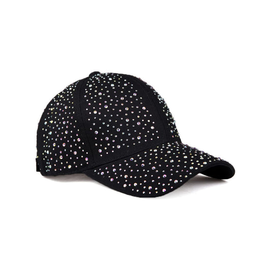 Multi Studded Rhinestone Cap-Caps-The Rhinestone Belts