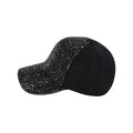 Brim Engraved Rhinestone Cap-Caps-The Rhinestone Belts