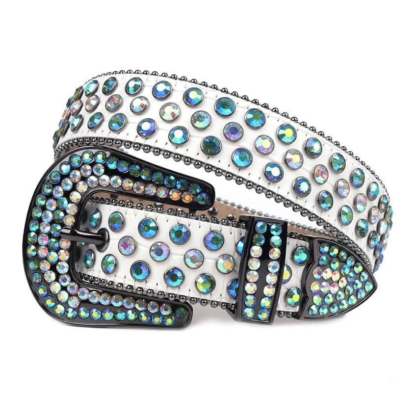 Shop Rhinestone Belts & Custom Buckles | Sparkle in Style
