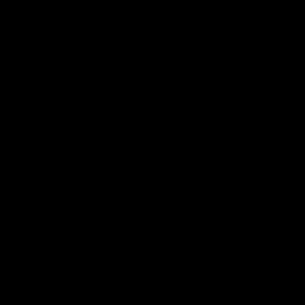 Black empty frame