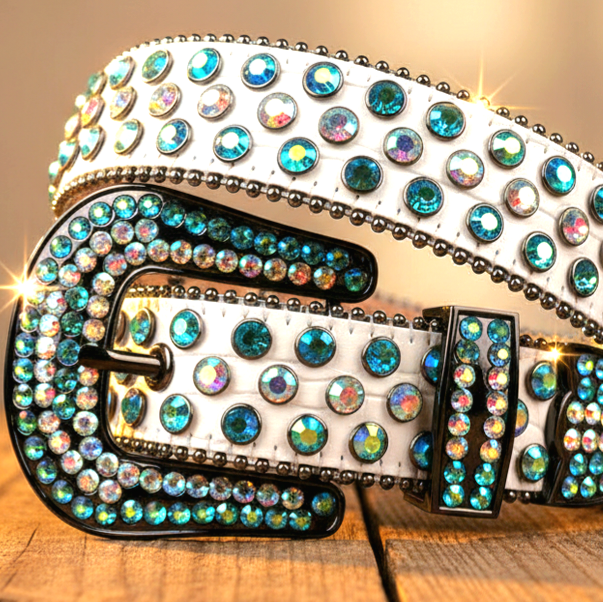 Rhinestone Belts Collection for Men & Women | TRB Belts